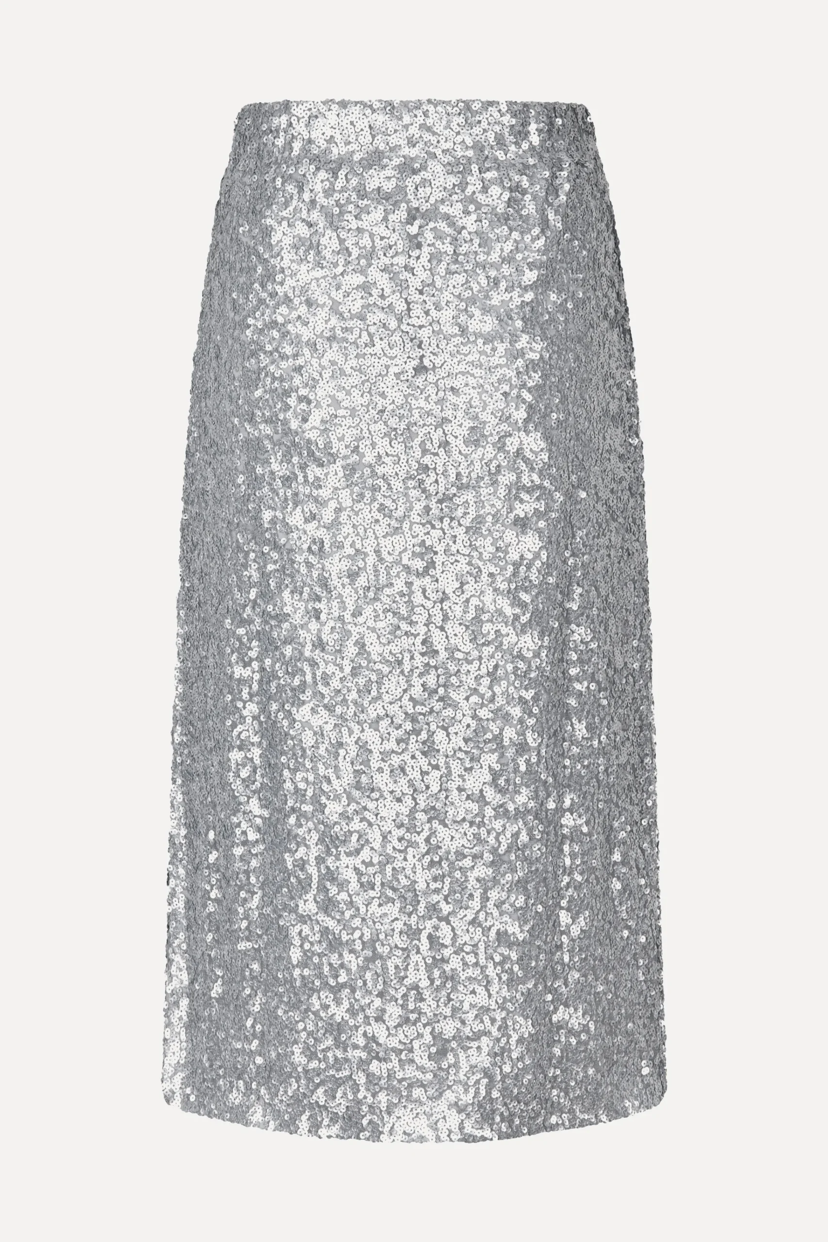 Straight Midi Skirt - Steel Grey-STINE GOYA Outlet