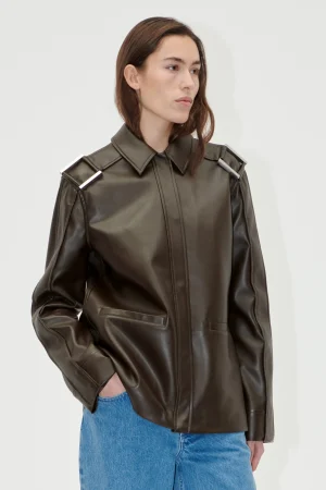 Straight Sleeve Jacket --STINE GOYA Cheap