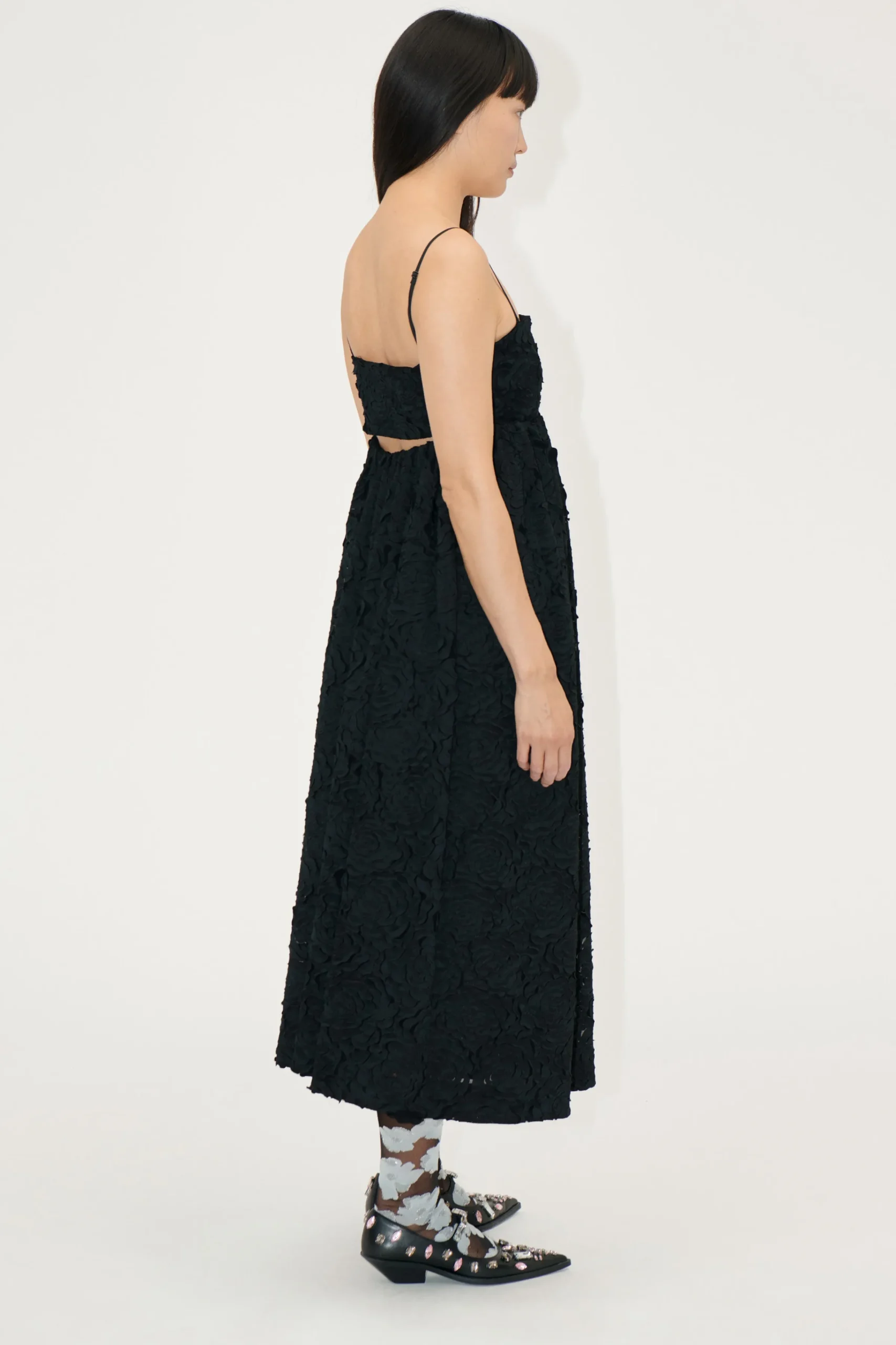 Voluminous Midi Dress --STINE GOYA Online