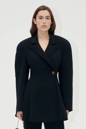 Voluminous Mini Coat Dress --STINE GOYA Online